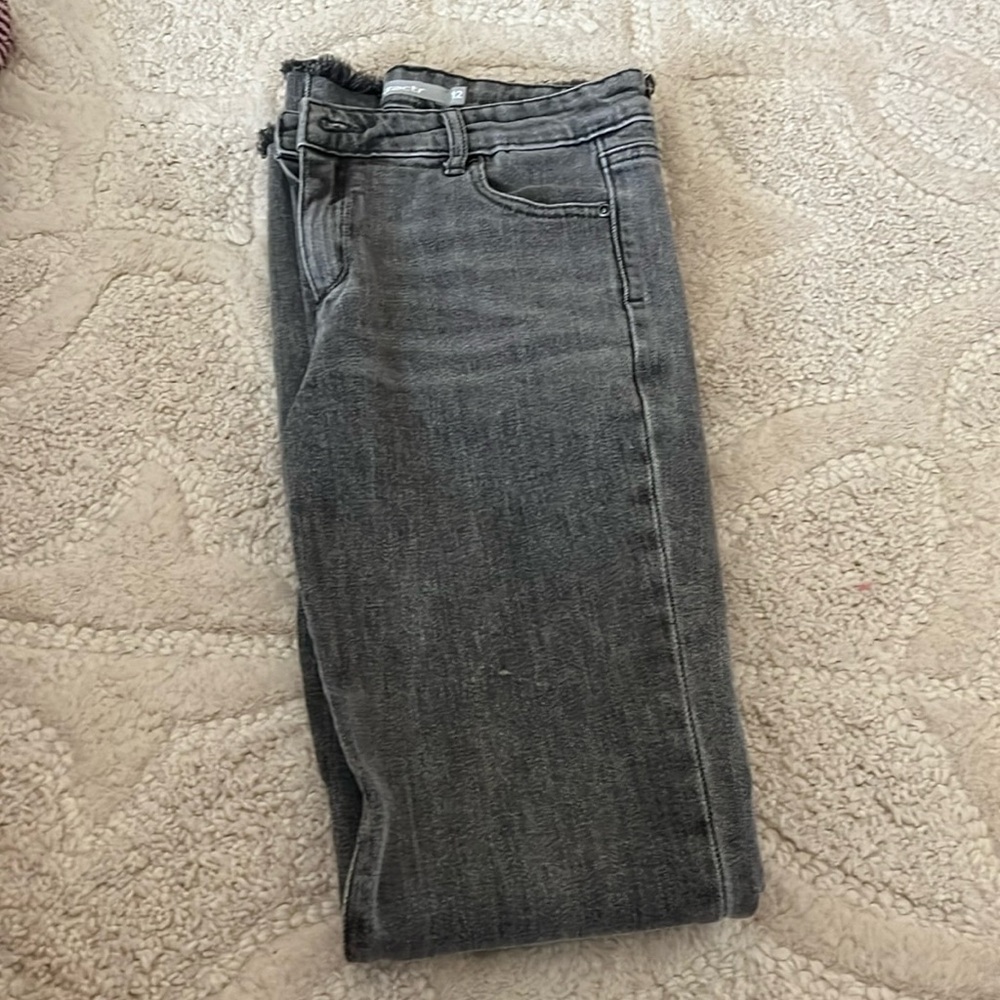 Ashy black wash jeans
